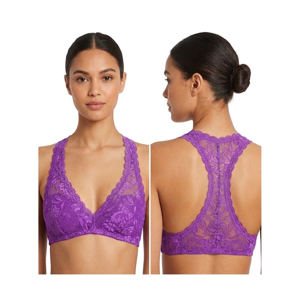 NWT Cosabella Never Say Never Petit Racie Bralette PETITE Small Cyclamen Purple